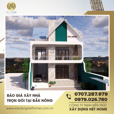 Báo Giá Xây Nhà Trọn Gói Tại Đăk Nông