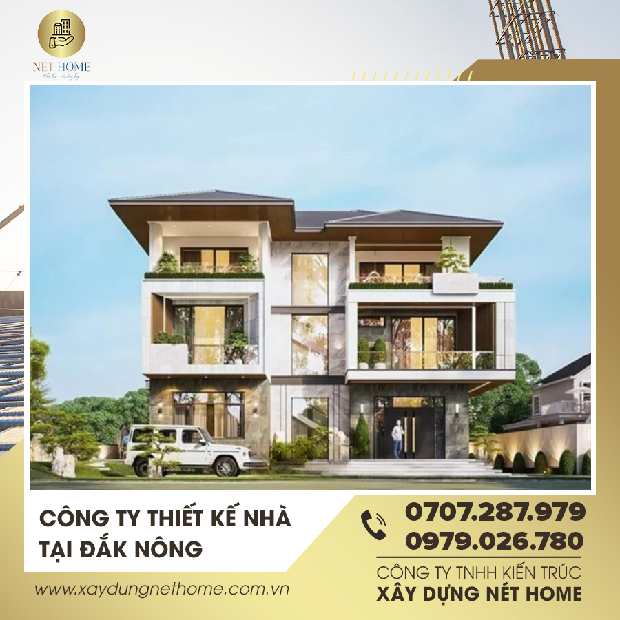 Công ty thiết kế nhà tại Đăk Nông
