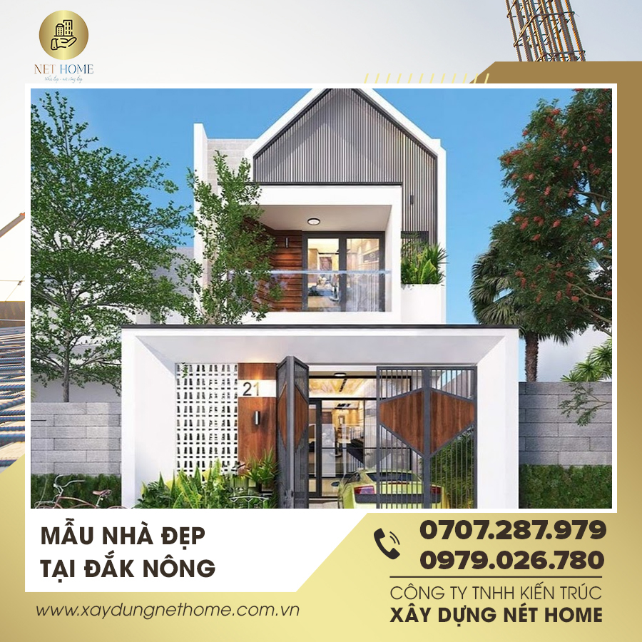 Mẫu nhà đẹp tại Đăk Nông