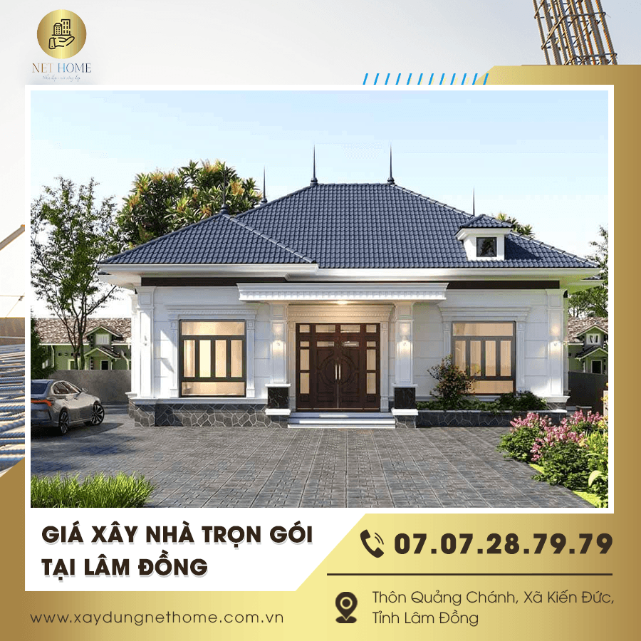 Chi phí xây nhà trọn gói tại Lâm Đồng