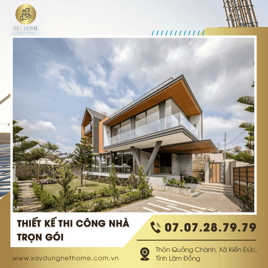 Thiết kế thi công nhà trọn gói chuyên nghiệp